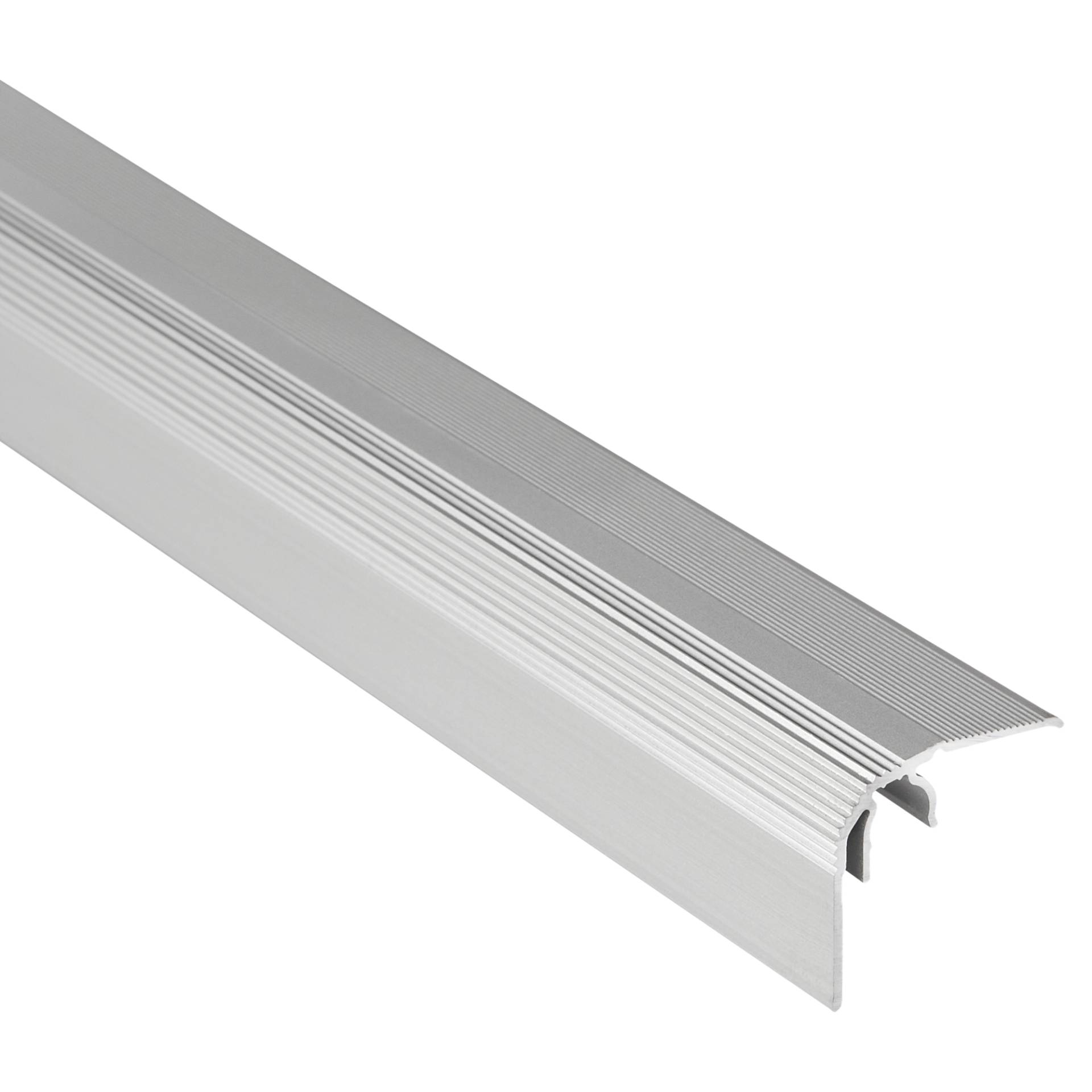 alfer Abschlussprofil 'clipstech®' silber 1000 x 27 mm von ALFER