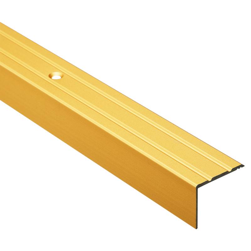 alfer Abschlussprofil messingfarben 200 x 2,5 x 1 cm von ALFER