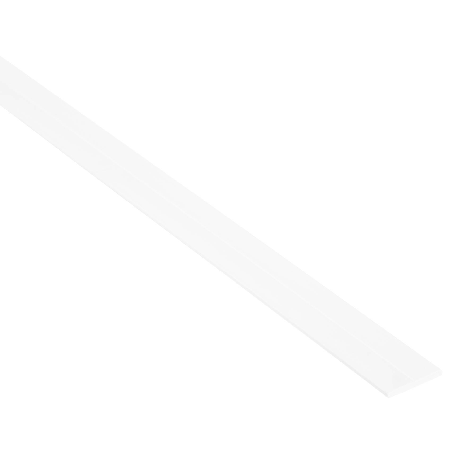 alfer Flachstange 100 x 2,35 cm PVC weiß alfer Flachstange 100 x 2,35 cm PVC weiß von ALFER