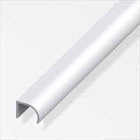 Alfer - Griffprofil 19,0 x 25 x 1000 mm Profile Winkelprofil Kantenprofil von ALFER