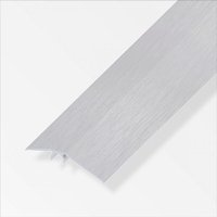 alfer Niveauausgleichs-Profil 1 m, 56 mm Aluminium eloxiert gebürstet grau Profil alfer Niveauausgleichs-Profil 1 m, 56 mm Aluminium eloxiert gebürstet grau Profil von ALFER