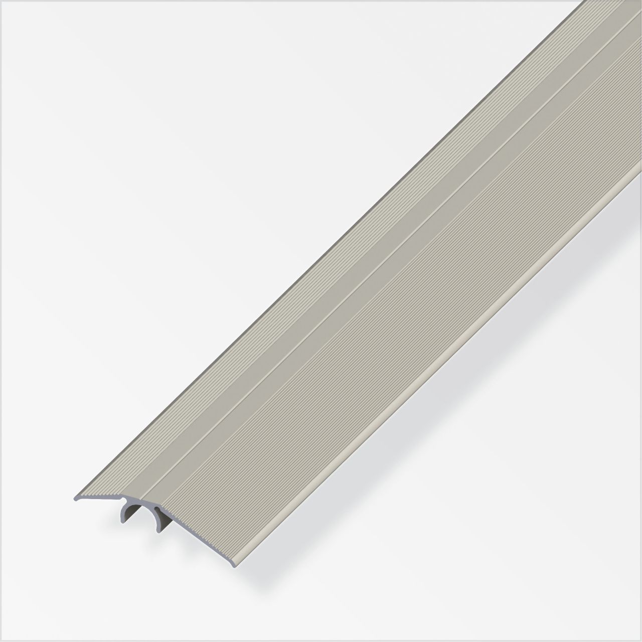 alfer Niveauausgleichs-Profil Aluminium titan 4 cm -Länge 2000 cm von ALFER