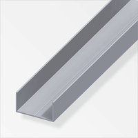 alfer Rechteck-U-Profil 23,5 x 43,5 x 1000 mm Aluminium Profile U Schiene alfer Rechteck-U-Profil 23,5 x 43,5 x 1000 mm Aluminium Profile U Schiene von ALFER