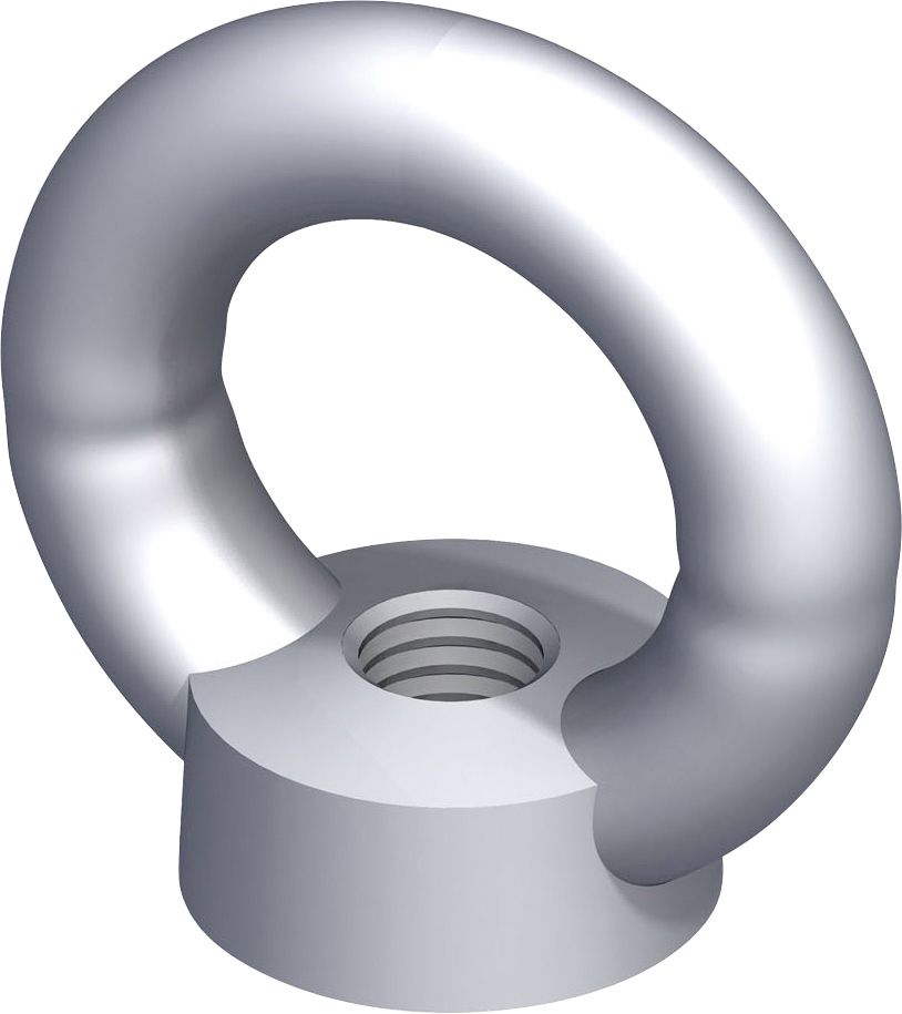 alfer Ringmutter M8, Stahl verzinkt von ALFER