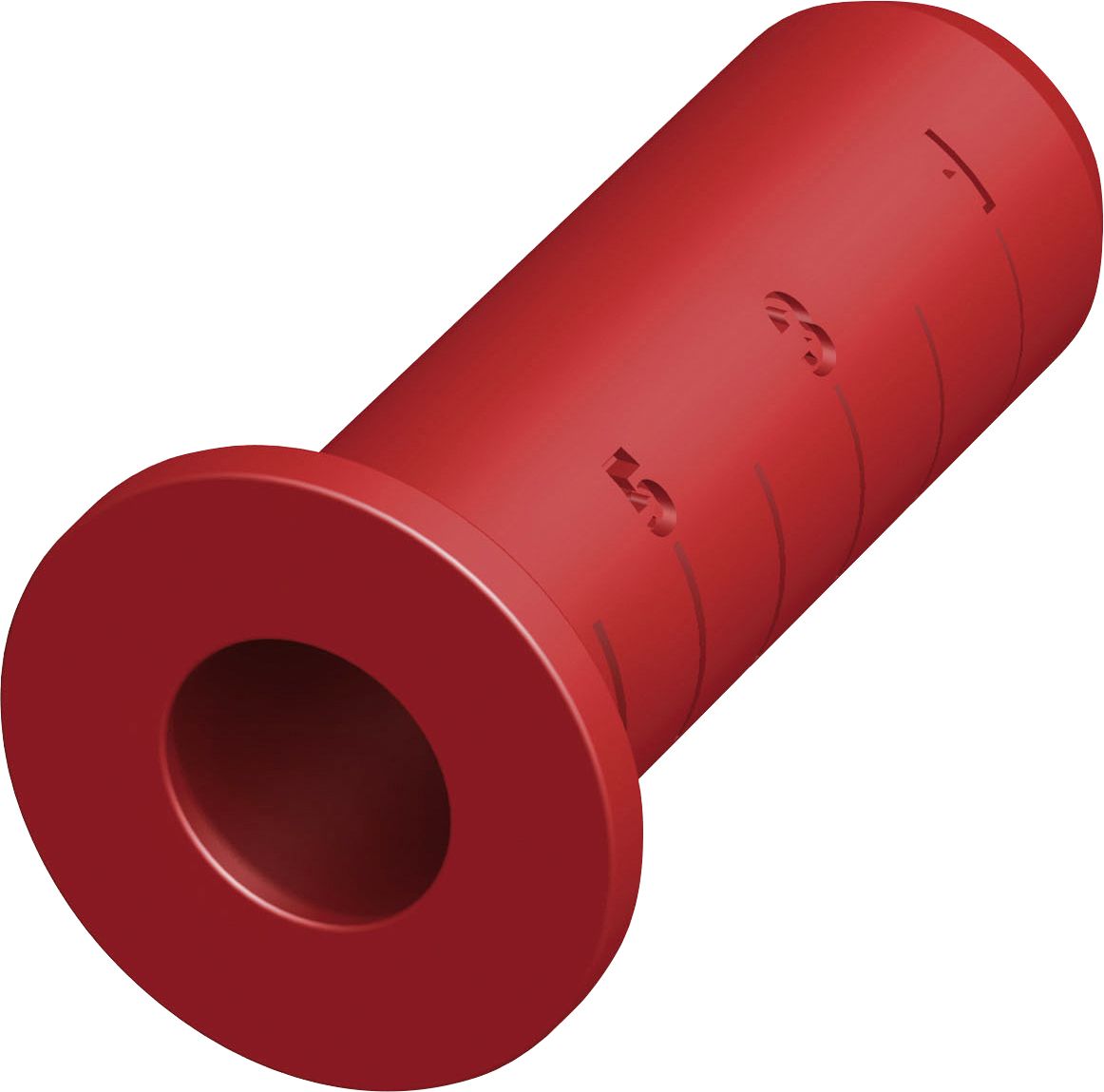 alfer Spannhülse 23.5 mm 23.5 mm PVC (Kunststoff) glatt rot von ALFER