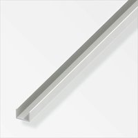 alfer U-Profil 10 x 24 x 1000 mm weiß PVC Profil Kunststoffprofil U Schiene alfer U-Profil 10 x 24 x 1000 mm weiß PVC Profil Kunststoffprofil U Schiene von ALFER