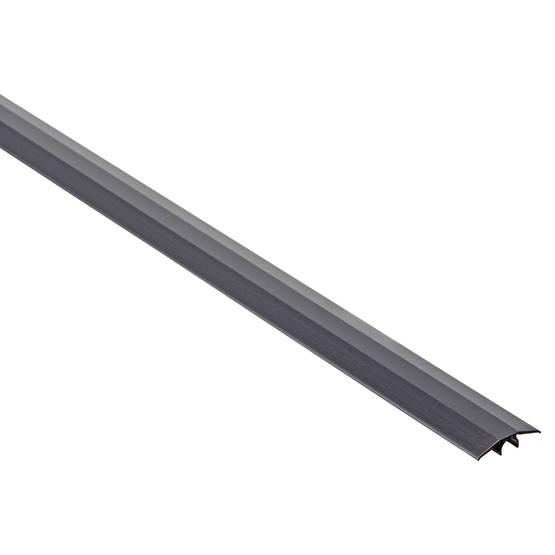 alfer Übergangsprofil 'clipstech®' Aluminium schwarz 2000 x 33 mm von ALFER