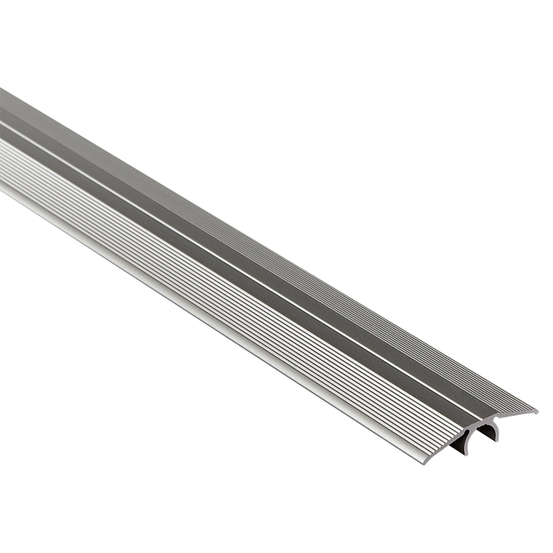 alfer Übergangsprofil 'clipstech®' Aluminium silber 1000 x 33 mm von ALFER