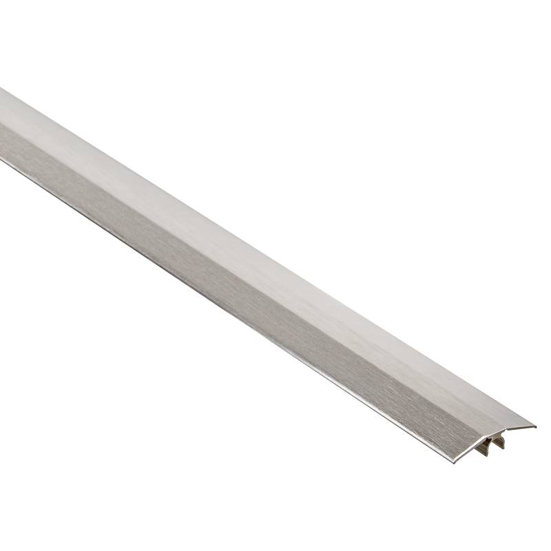 alfer Übergangsprofil 'clipstech®' Aluminium silber 1000 x 46 mm von ALFER