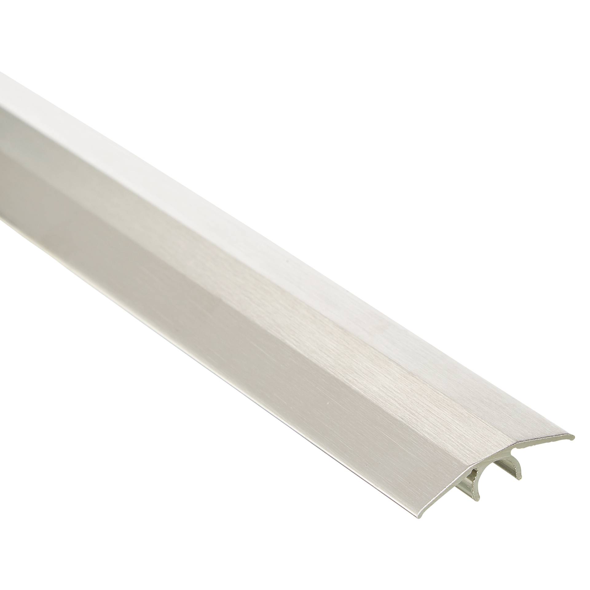 alfer Übergangsprofil 'clipstech®' Aluminium silber 2000 x 33 mm von ALFER