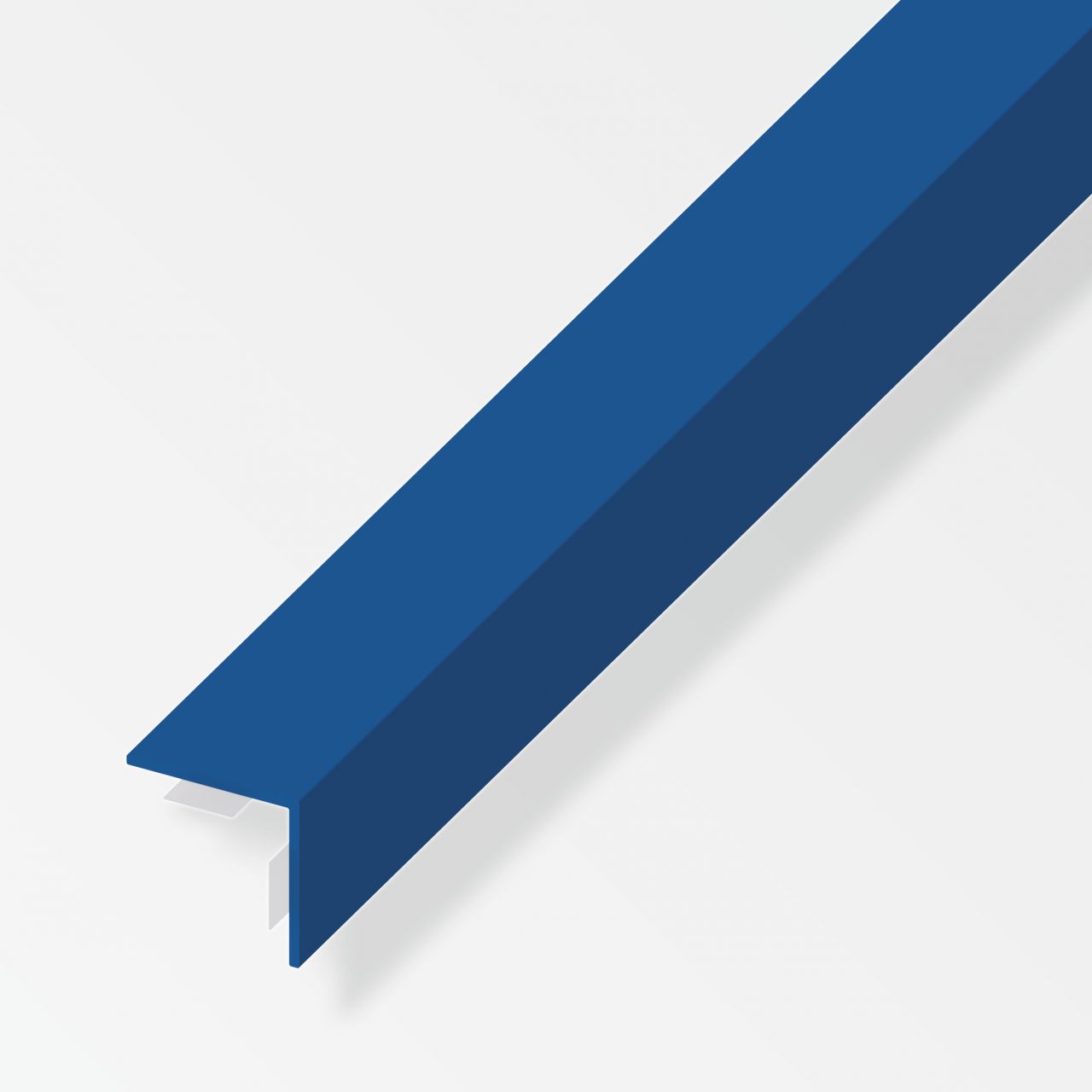 alfer Winkel 1 m, 25 x 25 mm PVC (Kunststoff) glatt blau von ALFER