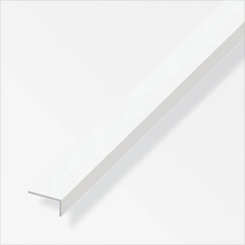 alfer Winkel 1 m, 19 x 28 mm PVC (Kunststoff) glatt weiss von ALFER