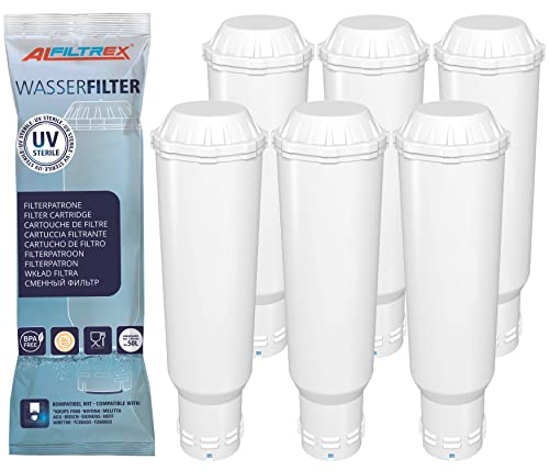 ALFILTREX 6 Stück Wasserfilter kompatibel mit Nivona Filterpatrone NIRF 700 von ALFILTREX