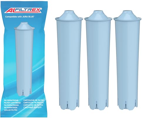 3er-pack Wasserfilter Filterpatronen ersetzt Filterpatrone Jura BLUE kompatibel mit Kaffeemaschienen Kaffeevollautomaten ENA IMPRESSA ENA Micro GIGA (3) von ALFILTREX