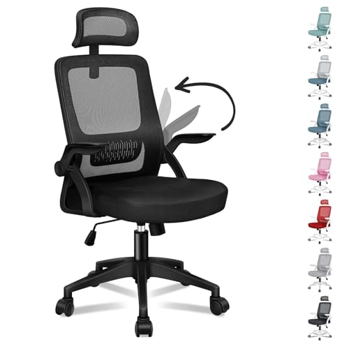 ALFORDSON Chair Bürostuhl ErgonomischSchreibtischstuhl 100% individuell einstellbar, Büro Stuhl, Gaming Stuhl, Computerstuhl Home Office Chair Ergonomic, Drehstuhl 180 kg,Schwarz von ALFORDSON