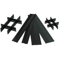 10x Unterteiler für Transportstapelbehälter Höhe 40 mm - trk 40/5 - La-ka-pe von LA-KA-PE