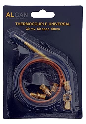 ALGAN Universal Thermoelement 600 mm mit Zubehör passend f. Potis Gasgrill, Gasherd, Bräter von ALGAN precision that inspires
