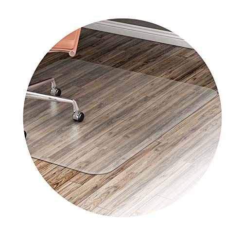 ALGFree Bürostuhl Unterlage Hochleistungs-Hartboden/Fliese PVC Transparent Schreibtischschutz for Rollstühle, Easy Glide, Bodenschutz Unterlegmatte (Clear-2.0mm,85x135cm) von ALGFree