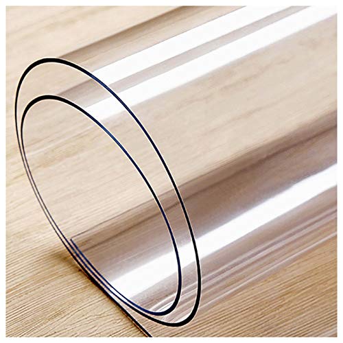 ALGFree Plastiktischdecke Tischdecke - Plastiktischdecke Protector Rechteck wasserdichte Tischdecke für Küche Esszimmer, 1,5/2 mm (1.5mm,60X210cm) von ALGFree