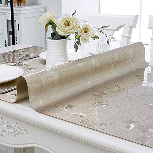 ALGFree Schreibtischstuhl Unterlage Mit Muster Vier Farben Tischset Wasserdicht Verbrühungshemmend rutschfest Tischset Gelten Esstisch TV-Schrank 1mm (D-1mm,90cmX140cm) von ALGFree