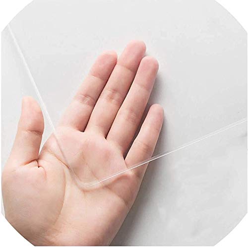 ALGFree Transparent Bodenschutzmatte Teppichschutzmatte Easy Glide Tischdecke aus Weichem Glas Stuhlschutz Schutz Verdicken Verrutschen Verhindern Transparente Bodenmatte, 3 Spezifikationen 1mm,120cm ALGFree Transparent Bodenschutzmatte Teppichschutzmatte Easy Glide Tischdecke aus Weichem Glas Stuhlschutz Schutz Verdicken Verrutschen Verhindern Transparente Bodenmatte, 3 Spezifikationen 1mm,120cm von ALGFree