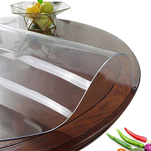Tischfolie Schutzfolie Folie Transparent Schneidbar PVC tischdecke Rutschfest Hohe Temperaturbeständigkeit Zum Küche Esstisch TV-Schrank Kaffetisch, Rechteck, Anpassbar ALGFree(Clear-2.0mm,120x150cm) Tischfolie Schutzfolie Folie Transparent Schneidbar PVC tischdecke Rutschfest Hohe Temperaturbeständigkeit Zum Küche Esstisch TV-Schrank Kaffetisch, Rechteck, Anpassbar ALGFree(Clear-2.0mm,120x150cm) von ALGFree