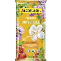 Universaler Blumenerde 6 l Algoflash von ALGOFLASH