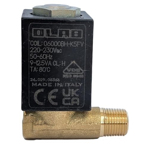 ALGOMAS® Dampfmagnetventil | Druck 0,1-6,0 bar | G1/8-Zoll-Anlage | Spannung AC 230 V 50 Hz 9-12 VA | Ausgang rechts | hochwertig | langlebig und zuverlässig von ALGOMAS