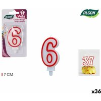Set of Kerzen algon rot (36 Stück) von ALGON