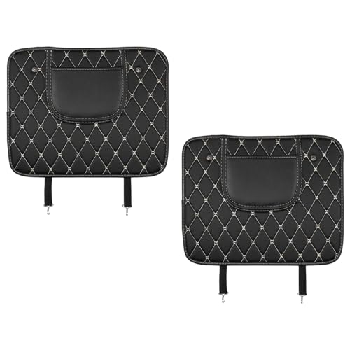 ALI2 2 Stück 36cm x 44cm Autositzschoner,Sitzschoner Auto,Sitzschutz Auto Rückenlehne,Autositz Schutz,Trittschutzmatte für Rücksitz des Autos von ALI2