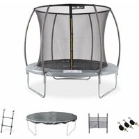 Trampolin 250CM mit innennetz und komplettkit - Grau - Sweeek von SWEEEK