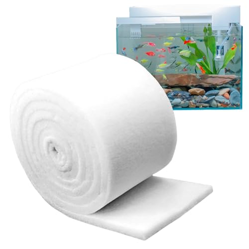 ALICEEDG Polyester Filterschwamm, Filterwatte Aquarium, Verdickung, Hohe Dichte Filterschwamm 1m x 12cm, Aquarium Filterschwamm für die Filtration von Klimaanlagen, Aquarium Filtermatte ALICEEDG Polyester Filterschwamm, Filterwatte Aquarium, Verdickung, Hohe Dichte Filterschwamm 1m x 12cm, Aquarium Filterschwamm für die Filtration von Klimaanlagen, Aquarium Filtermatte von ALICEEDG