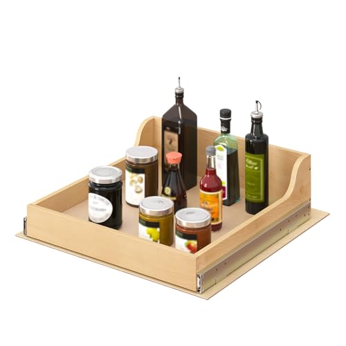 ALINE FURNITURE Ausziehbare Schubladen aus Birke für Schränke, 50,8 cm B x 53,3 cm T x 15,2 cm H, ausziehbare Regale, passend für 53,3 cm Öffnung, Küchenschrank und Speisekammer-Organizer, sanft ALINE FURNITURE Ausziehbare Schubladen aus Birke für Schränke, 50,8 cm B x 53,3 cm T x 15,2 cm H, ausziehbare Regale, passend für 53,3 cm Öffnung, Küchenschrank und Speisekammer-Organizer, sanft von ALINE