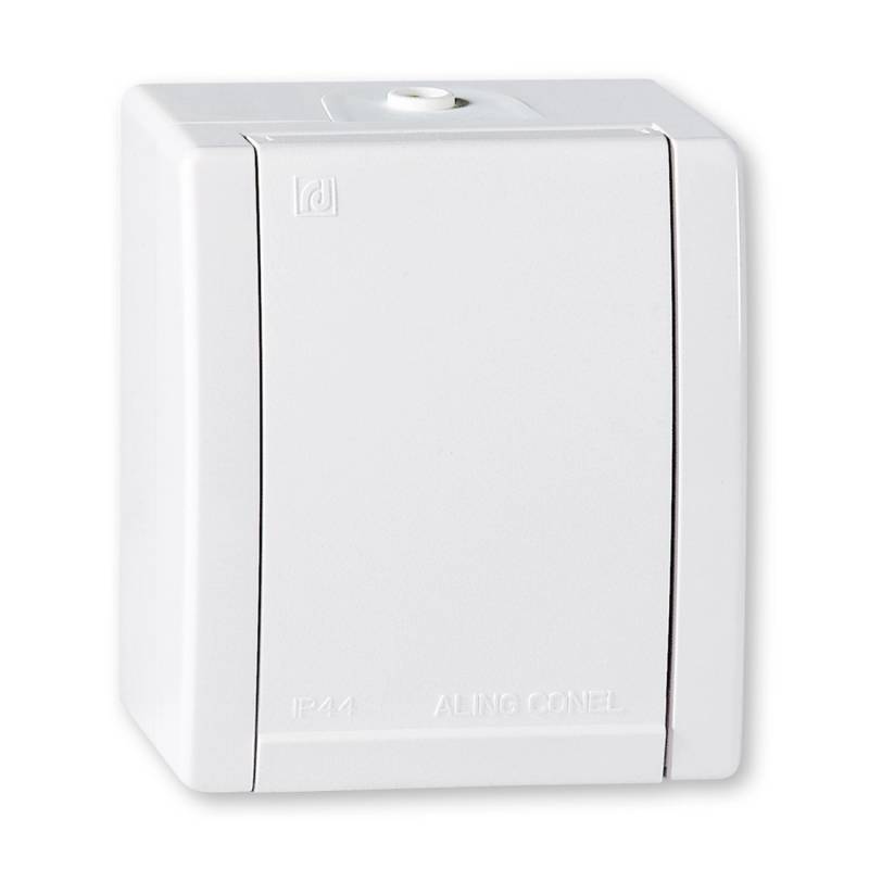 Aling-Conel 1-fach Aufputz Steckdose 16A250V IP44 Weiß von ALING-CONEL