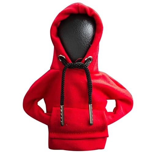 ALINK Auto Schaltknauf Abdeckung, Mini Hoodie für Gangschaltung, Kleiner Hoodie für Gangschaltung, Schaltknauf Überzug für Auto Dekoratives,Schaltknauf Hoodie, Weihnachten Verkleiden von ALINK