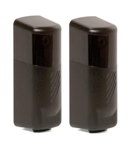 KINGGATES FOT180BAT Paar um 180° verstellbare Lichtschranken mit Batterien. Infrarot Lichtschranke digital mit Batterieoder 12-24 Vac/dc mit Reichweite 20m von ALIRANTA
