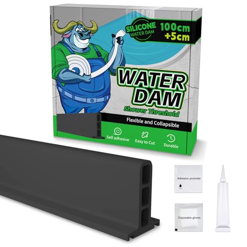 ALITAIYI Schwallschutzleiste Dusche Selbstklebend Schwallschutzleiste Faltbare Duschtürschwelle Duschlippe Wasserstopper Dusche Wassersperre für Küche Toilette Bad Duschabtrennung ALITAIYI Schwallschutzleiste Dusche Selbstklebend Schwallschutzleiste Faltbare Duschtürschwelle Duschlippe Wasserstopper Dusche Wassersperre für Küche Toilette Bad Duschabtrennung von ALITAIYI