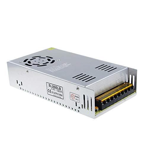 ALITOVE 5V 60A Schaltnetzteil LED Trafo 230V auf 5V 300W Netzteil Transformator Stromversorgung für WS2811 2801 WS2812B WS2813 APA102 LED Streifen ALITOVE 5V 60A Schaltnetzteil LED Trafo 230V auf 5V 300W Netzteil Transformator Stromversorgung für WS2811 2801 WS2812B WS2813 APA102 LED Streifen von ALITOVE