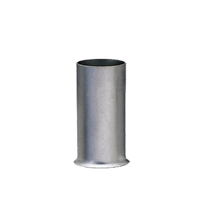 100 x Aderendhülsen-Sortiment - unisoliert blank verzinnt - 10,0qmm / 10,0mm² Länge 15mm von ALKAN