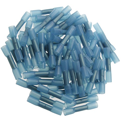 100 x Kabelschuhe-Sortiment Schrumpfverbinder Schrumpfschlauch Quetschverbinder Kabelverbinder - wasserdicht - BLAU 1.5-2.5mm² 100 x Kabelschuhe-Sortiment Schrumpfverbinder Schrumpfschlauch Quetschverbinder Kabelverbinder - wasserdicht - BLAU 1.5-2.5mm² von ALKAN