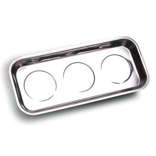 INOX Magnetschale/Werkzeugschalen Haftschale Magnetteller Magnettablett Magnethalter Magnetschüssel Größe XL 36 x 16 cm von ALKAN