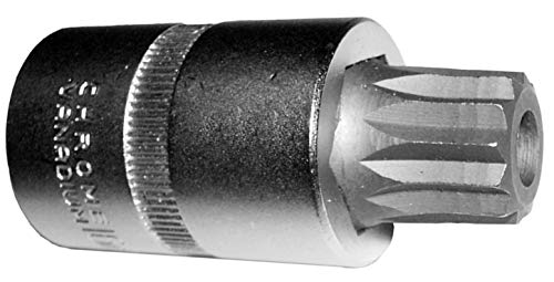 Alkan 1410 M16 XZN Vielzahn 12-kant (Doppel-Sechskant/Doppel-6-kant) Schraubenschlüssel-Einsatz Nuss Länge ca. 55 mm mit Bohrung für Getriebe Ölablaßschrauben (Kompatibel mit VAG Motoren) Alkan 1410 M16 XZN Vielzahn 12-kant (Doppel-Sechskant/Doppel-6-kant) Schraubenschlüssel-Einsatz Nuss Länge ca. 55 mm mit Bohrung für Getriebe Ölablaßschrauben (Kompatibel mit VAG Motoren) von ALKAN