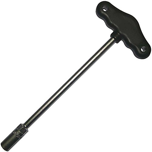 Quergriff Schraubendreher/Außensechskant T-Griff Steckschraubendreher/Steckschlüssel für Außen-6-kant SW 13 mm - CV-Stahl (Chrom-Vanadium-Stahl) von ALKAN