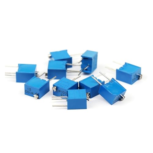 ALKOY 10 Stück Trimmerpotentiometer 3266W 102/103/104/105R 1K 2K 10k 1M Multiturn-Präzisions-Einstellbarer Widerstandswiderstand (Size : 20K Ohm) von ALKOY