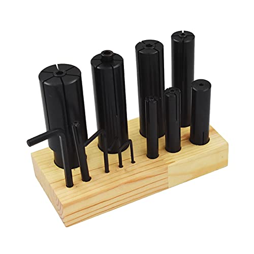 ALL-CARB Spreizdorn-Set, Spanndorn, 1/4 bis 1-1/4 Ringdorn passend für Drehmaschinen-Fräsen von ALL-CARB