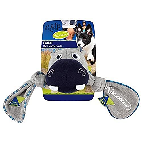 AFP AFPH03964 Hundespielzeug Reactive Flapball Hippo von AFP