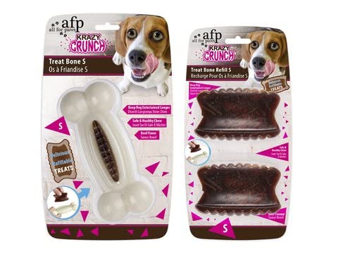 ALL FOR PAWS AFP Hunde-Snacks Krazy Crunch-Treth Hote S mit 1 Leckerli von ALL FOR PAWS