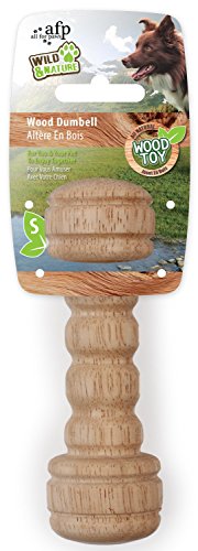 ALL FOR PAWS Wild & Nature - Wood Dumbell Small - Hundespielzeug aus Holz ALL FOR PAWS Wild & Nature - Wood Dumbell Small - Hundespielzeug aus Holz von ALL FOR PAWS