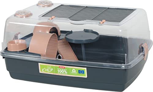 Ehop Hamsterkäfig aus recyceltem Kunststoff Ehop Hamsterkäfig aus recyceltem Kunststoff von ALL FOR WAN'S LIFE