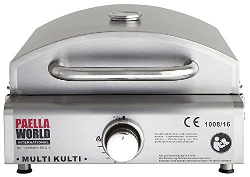 ALL GRILL Allgrill Multi-KULTI Gasgrill mit Steakzone-Keramikbrenner und Zündsicherung von Allgrill